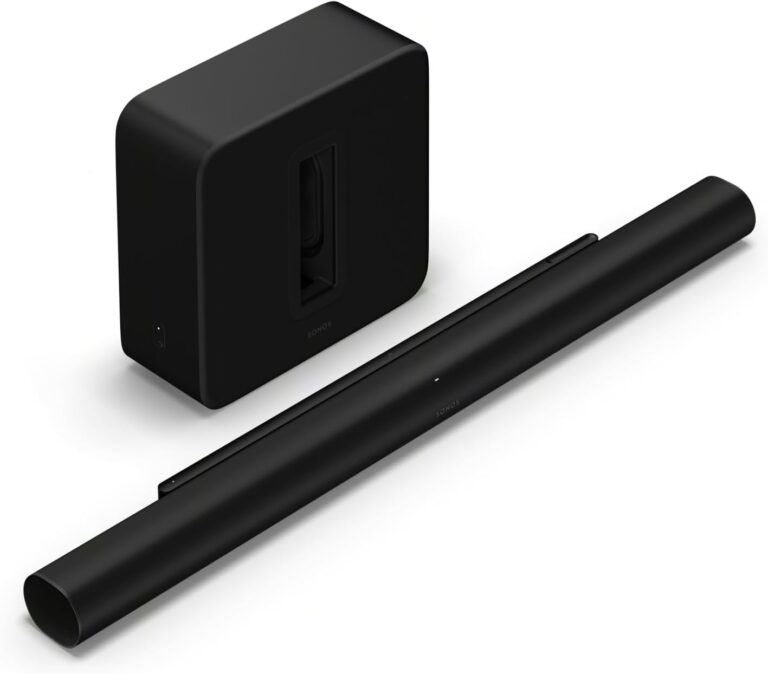 Sonos Arc Ultra soundbar + Sub 4 subwoofer – Black