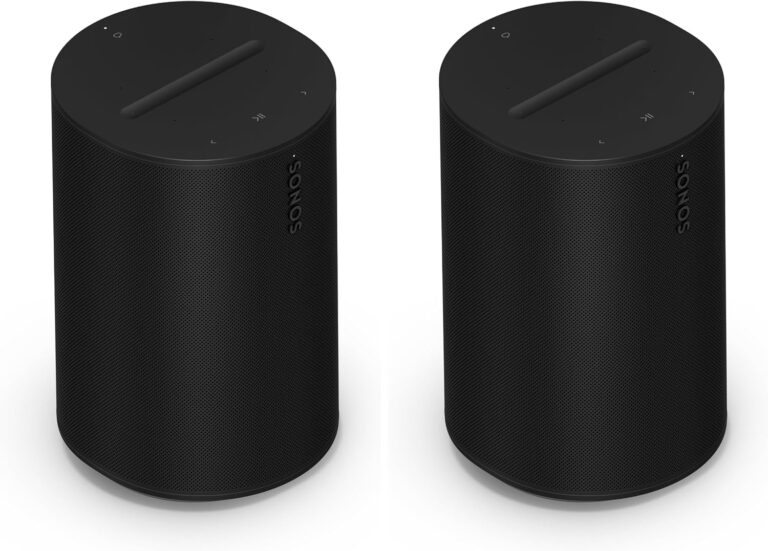 Sonos Era 100 – Black – Wireless, Alexa Enabled Smart Speaker (Pack of 2)